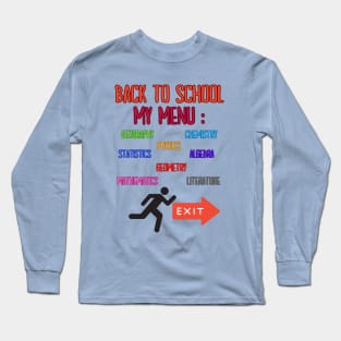 Back To School 2023 Long Sleeve T-Shirt